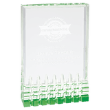 Green 5" x 7" Mirage Acrylic