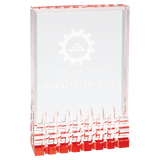 Red 5" x 7" Mirage Acrylic