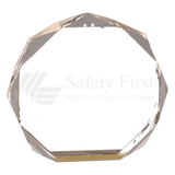 Gold 6" Octagon Acrylic Award