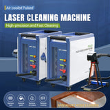300W Self Propelled Pulse Air Cooled Laser Cleaner Professional Laser Wood Cleaning Machine For Metal Rust Paint Mold & Oxidation Removal