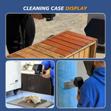 300W Self Propelled Pulse Air Cooled Laser Cleaner Professional Laser Wood Cleaning Machine For Metal Rust Paint Mold & Oxidation Removal