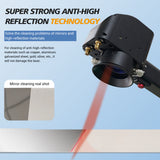 300W Self Propelled Pulse Air Cooled Laser Cleaner Professional Laser Wood Cleaning Machine For Metal Rust Paint Mold & Oxidation Removal