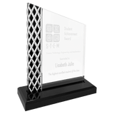 Black 7" Unite Diamond Ice Acrylic